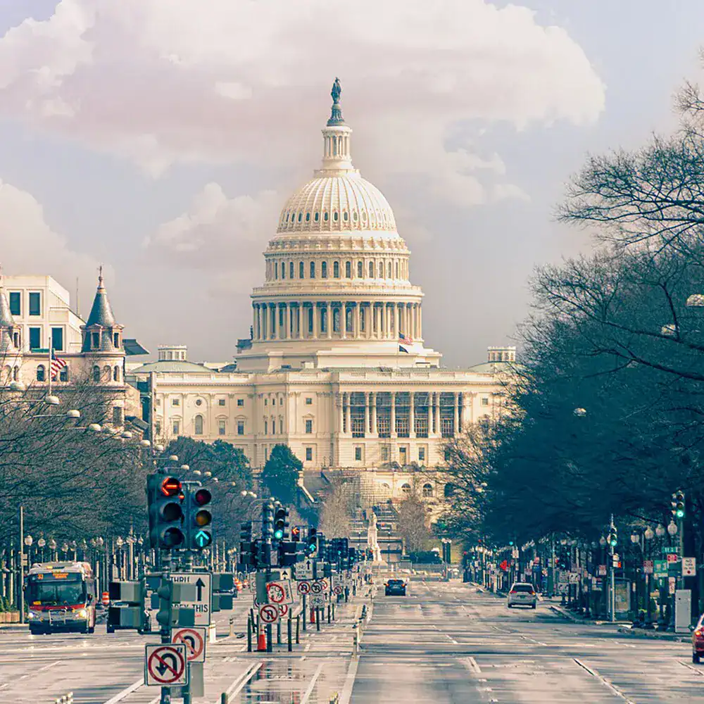 Living in Washington DC